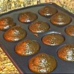 American Muffins Chocolate Marrowy Black Dessert