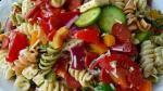 American Pasta Salad with Homemade Dressing Recipe Appetizer