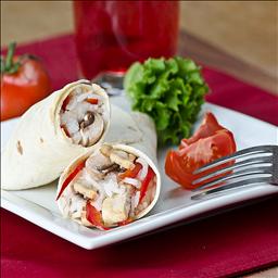 American Chicken and Veggie Burritos Dinner