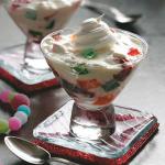 American Whipped Cream Gelatin Mosaic Dessert