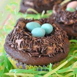 American Cupcake Nest Eggs Dessert