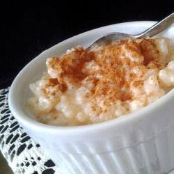 American Rice Pudding with Condensed Milk Dessert