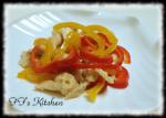 Chinese Lemony Chicken With Bell Pepper Appetizer
