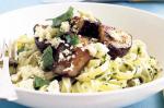 American Feta and Eggplant Fettuccine Recipe Appetizer