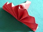 American Serviettenapkin Folding Simple Standing Fan Appetizer