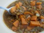 Indian Savory Golden Lentil and Sweet Potato Soup Soup