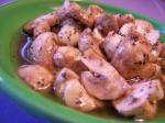 American Sherry Butter Sauteed Mushrooms Appetizer