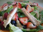 American Chicken Berry Salad Another Version Dinner