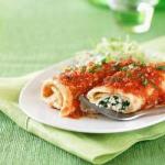 American Canelones of Meat and Pork Appetizer
