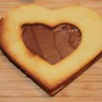 Hearts Filled with Nutella Registered recipe