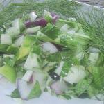 Salsa of Avocado Fennel and Cucumbers recipe