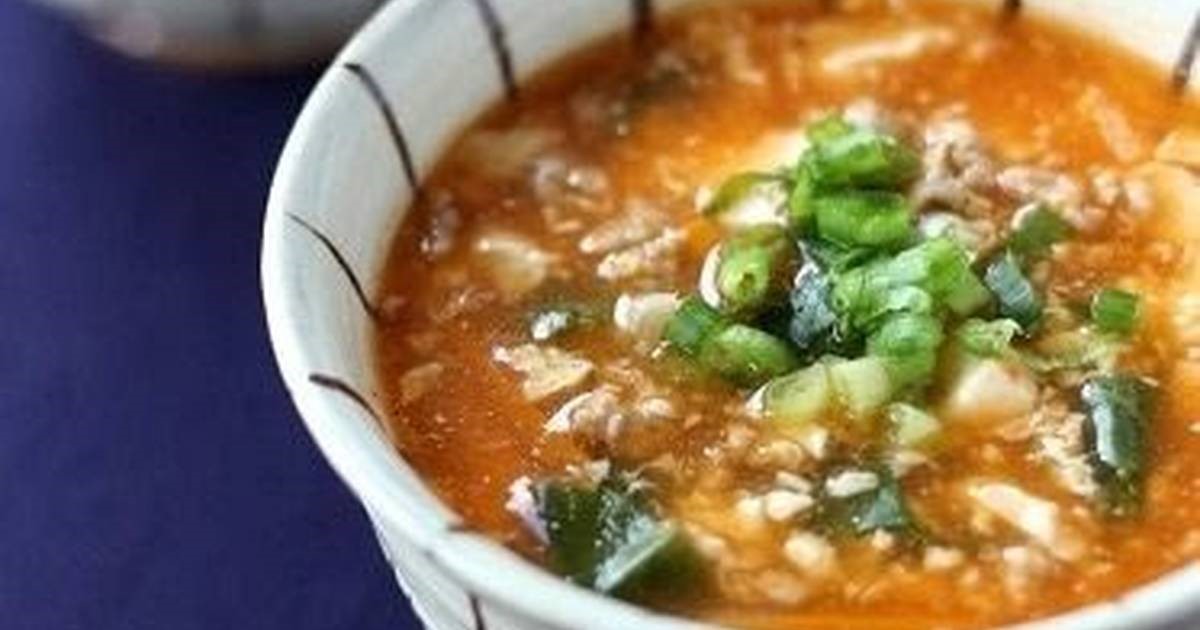 Korean Silken Tofu and Ground Meat Korean Soup 1 Appetizer