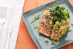 Japanese Rice Flakecrusted Salmon Appetizer