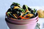 Steamed Mussels With Aromatics Recipe recipe