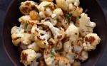 American Roasted Cauliflower with Crispy Breadcrumbs and Golden Raisins Recipe Appetizer