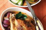 Thai Kaffir Lime Roast Chicken Recipe Appetizer