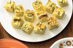 American Brie And Potato Frittata Bites Recipe Appetizer