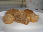 American Healthy Apple Walnut Muffins With Flax Seed Dessert