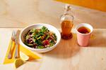American Rainbow Capsicum Salad with Quinoa and Red Kidney Beans Appetizer