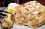 American Butterscotch Waffles Dessert
