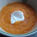 Butternut Squash Soup with Apples recipe