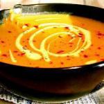 British Curry Parsnip Soup Appetizer