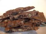 Chocolate Bark Filled With Pine Nuts and Dried Cherries recipe