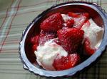 American Roasted Strawberries 1 Dessert
