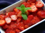 Finnish Mansiikka Kiisseli strawberries Dessert