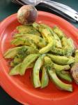 American Avocado With Lime and Chilies Dinner
