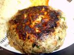 American Herby Tuna Burgers With Wasabi low Fat and Healthy Appetizer