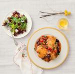 American Braised Chicken With Tomatoes Olives and Capers Recipe Appetizer