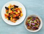 American Braised Eggplant Pork and Mushrooms Recipe Appetizer
