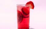 American Bloody Strawberry Gin and Tonic Recipe Dessert