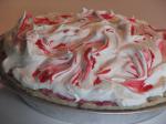 American Creamy Raspberry Mallow Pie Dessert