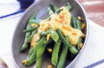 American Beans With Hummus Dressing And Pine Nuts Recipe Dinner