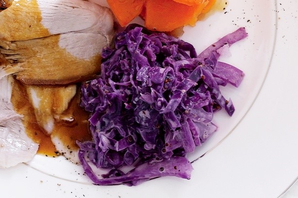 Australian Red Cabbage With Cream and Mustard Recipe Appetizer