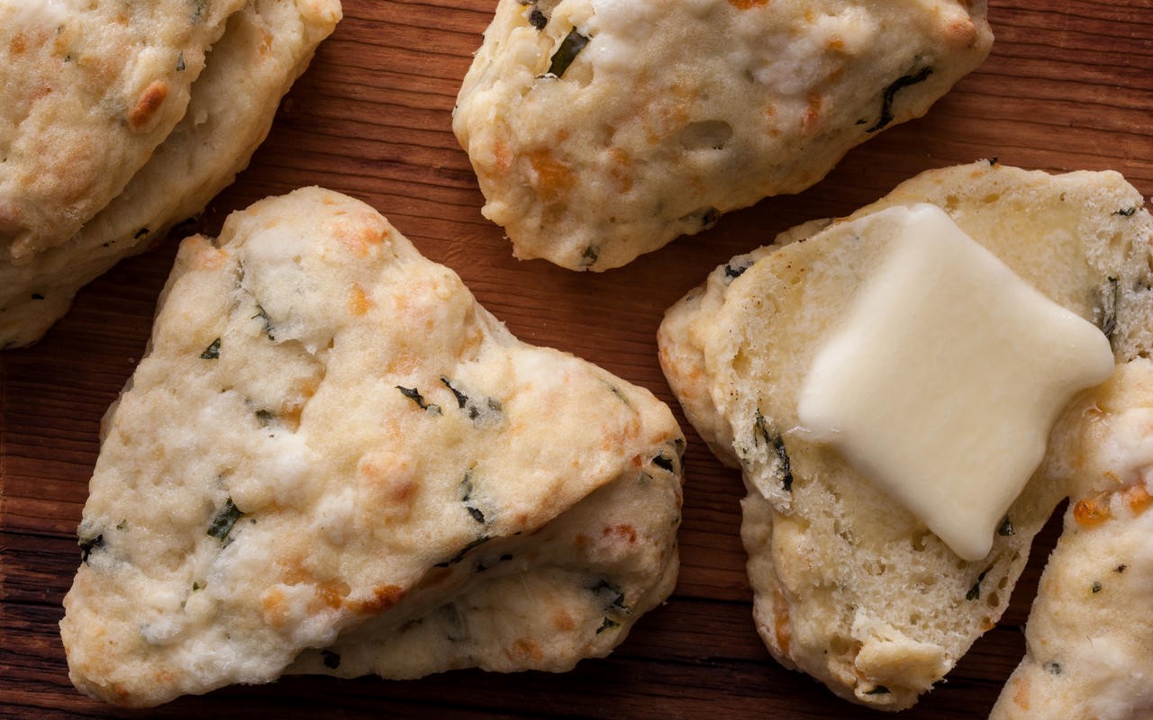 Australian Basil and Mozzarella Scones Recipe Breakfast