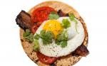 Australian Bacon Egg and Tomato Breakfast Tacos Recipe Appetizer