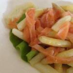 American Asparagus Salad with Smoked Salmon Appetizer
