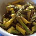 Glazed Green Asparagus recipe