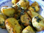 American Roasted Potatoes With Sage and Garlic Appetizer