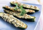 British Zucchini Boats With Ricottabasil Mousse Recipe Appetizer