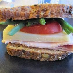 American My Personal club Sandwich Appetizer