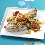 American Swordfish with Fennel and Tomatoes Appetizer