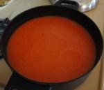 American Red Bell Pepper and Sweet Potato Soup Soup