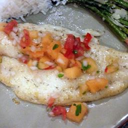 American Sole in Herbed Butter Appetizer