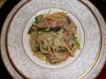 Jamaican Ham and Vegetable Pasta Dinner