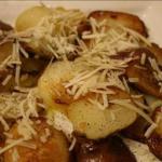 Panfried Parmesan Potatoes recipe