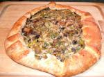 Canadian Mushroom and Leek Galette 1 Appetizer